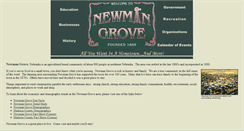Desktop Screenshot of ci.newman-grove.ne.us